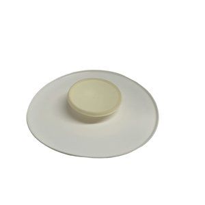 Tupperware Vintage Dip Chips 492 Dip N Serve Veggie Tray Bowl Lid 5.5 in diam bo